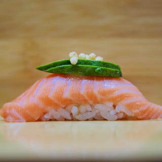 King salmon Miso Sushi