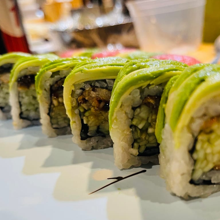 Indulge in Our Dragon Roll